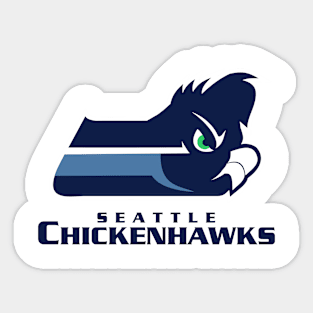 Seattle Chickenhawks Sticker